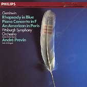Gershwin: Rhapsody in Blue, Piano Concerto, An American in Paris / Andre Previn(p/cond), Pittsburgh Symphony Orchestra