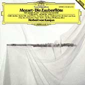 Mozart: Die Zauberflote - Highlights / Herbert von Karajan, Berlin Philharmonic Orchestra, Edith Mathis(S), Francisco Araiza(T), etc