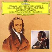 Paganini: Violin Concertos No.1, No.2 / Salvatore Accardo(vn), Charles Dutoit(cond), London Philharmonic Orchestra