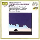 Beethoven: Symphony No.6 Op.68 "Pastoral", Creatures of Prometheus Overture Op.43, etc / Herbert von Karajan(cond), BPO