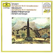 Schubert: Symphony no 8; Mendelssohn: Symphony no 4