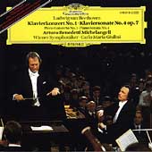 Beethoven: Piano Concerto no 1, etc / Michelangeli, Giulini