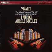 Vivaldi: Six Flute Concertos Op.10 / Aurele Nicolet(fl), I Musici, etc