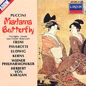 Puccini: Madama Butterfly - Highlights / Karajan, Freni