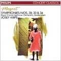 Mozart Symphonies nos 30, 33, 34 / Josef Krips, Concertgebouw Orchestra