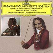 Paganini: Violin Concertos No.3, No.4 / Salvatore Accardo(vn), Charles Dutoit(cond), London Philharmonic Orchestra
