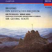 Brahms: Ein Deutsches Requiem / Solti, Te Kanawa, Chicago SO, et al