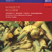 Donizetti: Requiem / Pavarotti, Bruson, Cortez et al