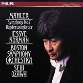 Mahler: Symphony no 7, Kindertotenlieder / Norman, Ozawa