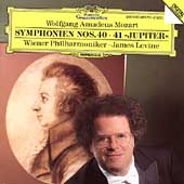 Mozart: Symphonies nos 40 & 41 "Jupiter" / Levine, Vienna PO