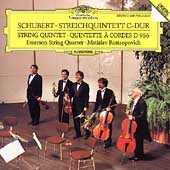 Schubert: String Quintet / Emerson Quartet, Rostropovich