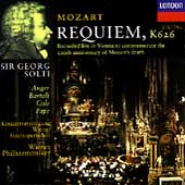 Mozart: Requiem / Solti, Auger, Bartoli, Cole, Pape