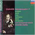 Hindemith: Kammermusik 1-7 / Chailly, Braeutigam, Harrell