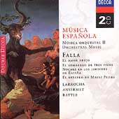 Falla: Musica Espanola / Larrocha, Ansermet, Rattle