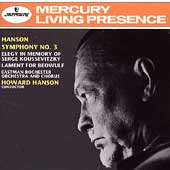 Hanson: Symphony no 3, etc / Hanson, Eastman-Rochester Orch