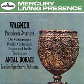 Wagner: Preludes & Overtures / Dorati, London SO