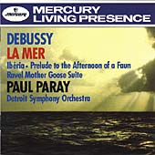 Debussy: La Mer, Iberia, etc; Ravel / Paul Paray, Detroit Symphony Orchestra
