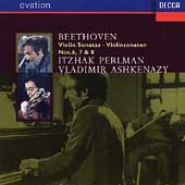 Beethoven: Violin Sonatas / Perlman, Ashkenazy