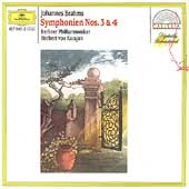 Brahms: Symphonies No.3 Op.90 (10/1977), No.4 Op.98 (2/1978) / Herbert von Karajan(cond), BPO