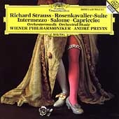 R. Strauss: Rosenkavalier Suite, Intermezzo, etc / Andre Previn(cond), Vienna Philharmonic Orchestra