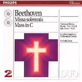 Beethoven: Missa solemnis, Mass in C / Davis, London SO