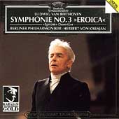 Beethoven: Symphony No.3, Egmont Overture / Herbert von Karajan(cond), Berlin Philharmonic Orchestra