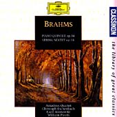 Brahms: Piano Quintet etc / Eschenbach, Amadeus Quartet et al