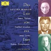 Mahler: Das Lied von der Erde / Levine, Norman, Jerusalem