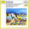 Mendelssohn: Symphony No.3 "Scottish", No.4 "Italian" / Leonard Bernstein(cond), Israel Philharmonic Orchestra