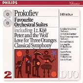 Prokofiev: Favourite Orchestral Suites / Marriner, Haitink