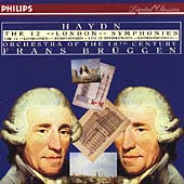 Haydn, F J: The 12 London Symphonies / Frans Bruggen(cond), Orchestra of the 18th Century
