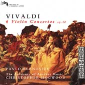 Vivaldi: 6 Violin Concertos Op 12 / Beznosiuk, Hogwood
