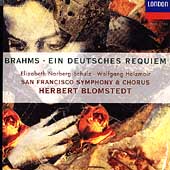 Brahms: Ein Deutsches Requiem / Blomstedt, San Francisco SO