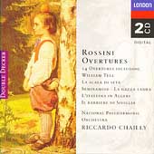 Rossini: 14 Overtures / Chailly, National Philharmonic