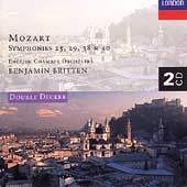 Mozart: Symphonies 25, 29, 38 & 40 / Britten, English CO