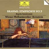 Brahms: Symphony No.3 Op.90, Haydn Variations Op.56a "St. Anthony" / Leonard Bernstein(cond), VPO