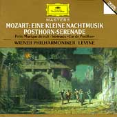 Mozart: Eine Kleine Nachtmusik, Symphony No.32, Posthorn Serenade K.320 / James Levine(cond), Vienna Philharmonic Orchestra, Walter Singer(posthorn)