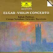 Elgar: Violin Concerto / Perlman, Barenboim, Chicago SO