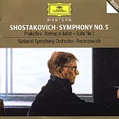 Shostakovich: Symphony No.5; Prokofiev: Romeo & Juliet Suite No. / Mstislav Rostropovich(cond), National Symphony Orchestra