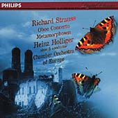 R. Strauss: Oboe Concerto, Metamorphosen / Holliger, et al