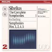 Sibelius: The Complete Symphonies Vol.1; No.1, 2, 4, 5 (1975-76) / Colin Davis(cond), Boston Symphony Orchestra