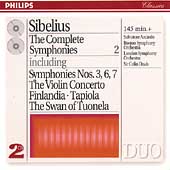 Sibelius: The Complete Symphonies Vol.2; No.3, 6, 7, Violin Concerto, etc / Colin Davis, Boston Symphony Orchestra