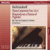 Rachmaninoff: Piano Concertos 1 & 4 / Kocsis