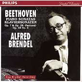 Beethoven: Piano Sonatas Opp 7, 28 & 49 / Alfred Brendel