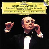 Boulez conducts Webern III / Berliner Philharmoniker
