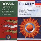 Rossini: 10 Overtures / Chailly, Della Scalla PO