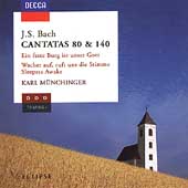 J.S. Bach: Cantatas 80 & 140 / Hickox, Muenchinger
