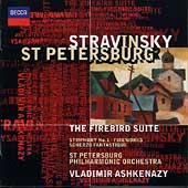 Stravinsky: Firebird Suite, etc /Ashkenazy, St Petersburg PO