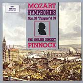 W. A. Mozart: Symphonies Nos 38 "Pague" & 39 / Pinnock