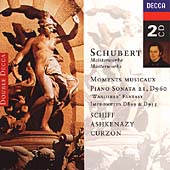 Schubert: Moments Musicaux, etc / Schiff, Curzon et al